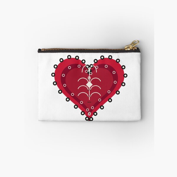 Item preview, Crimson Lace Heart – Dark Romantic Red Emblem designed and sold by SewRed.