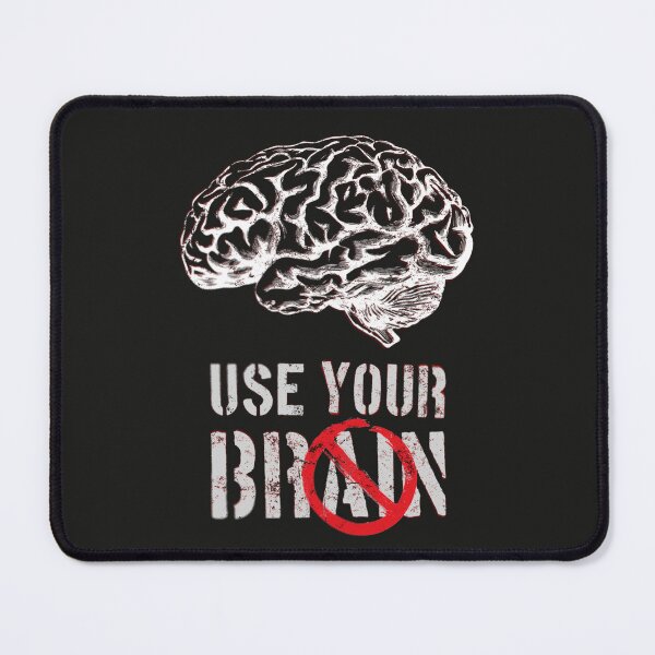 Item preview, STOP AI - Use your brain designed and sold by Frank J. Art.