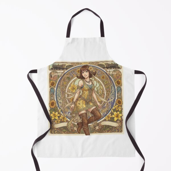 Item preview, Selphie in the style of Alphonse Mucha designed and sold by Solace Sparkles.