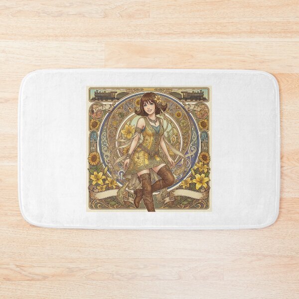 Item preview, Selphie in the style of Alphonse Mucha designed and sold by Solace Sparkles.