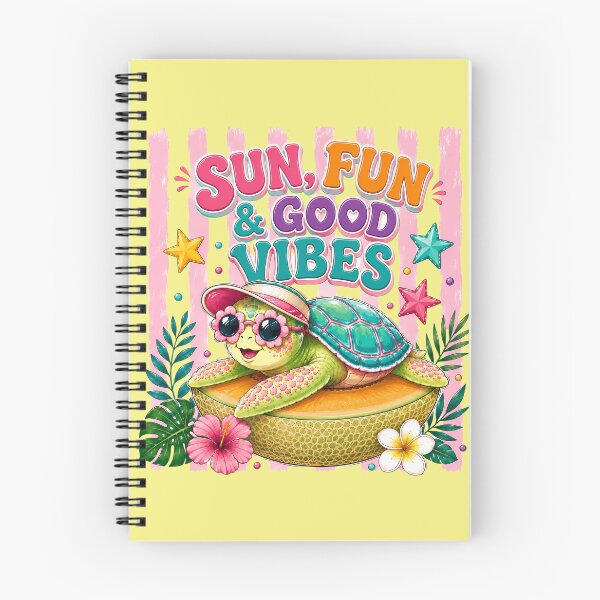 Item preview, Cute Summer Turtle Good Vibes. designed and sold by Snuggz_08.