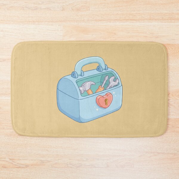Item preview, Cute Pastel Toolbox Kawaii Heart Tool Box Illustration designed and sold by Indraokta22.