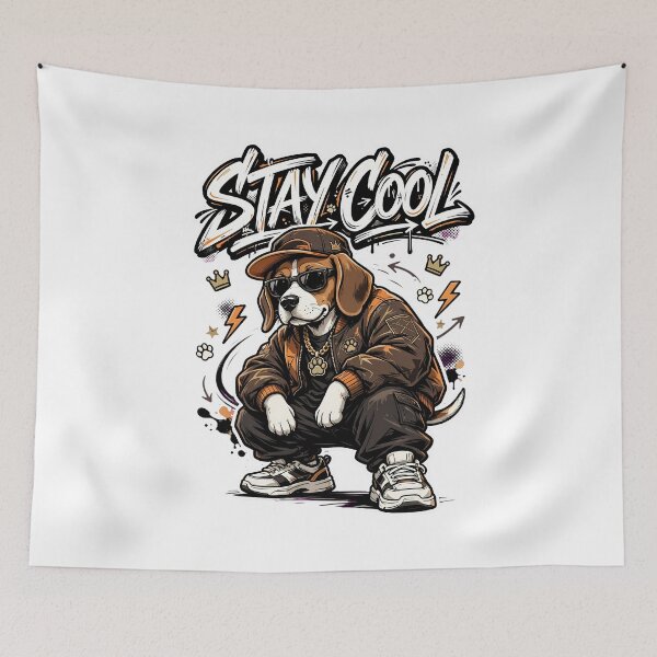 Item preview, Cool Beagle Stay Cool Design designed and sold by Tong4130.