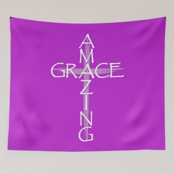 Item preview, Christian Shirt - Amazing Grace Cross of Salvation_2 designed and sold by melodycook.