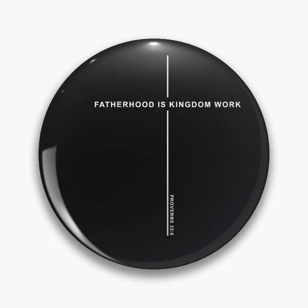 Item preview, Fatherhood is Kingdom Work Christian Dad Father's Day Faith designed and sold by FrankIsabel.