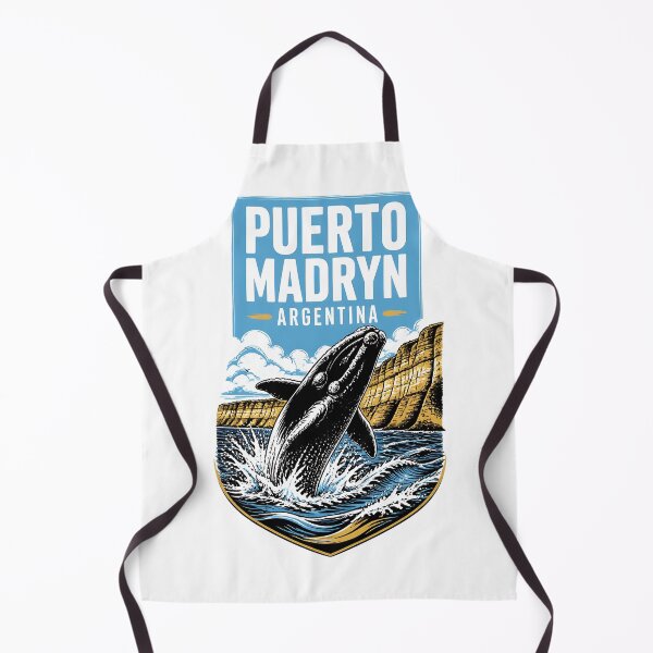 Item preview, Cartel de viaje y turismo vintage de Puerto Madryn, Argentina designed and sold by TravelersGems.