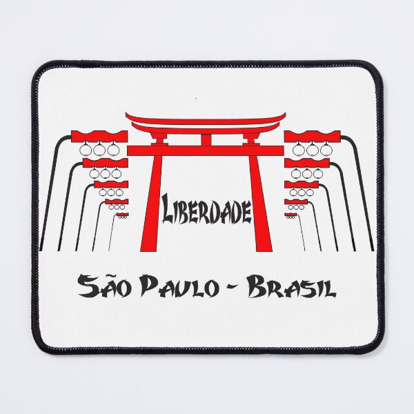 Item preview, Liberdade Sao Paulo - Japanese Quarter Torii Gate and Lanterns Brazil designed and sold by City Tour Collection.