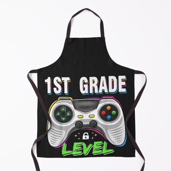 Item preview, 1st Grade Level Unlocked Gamer First Day of School Boys designed and sold by CriseldaBruning.