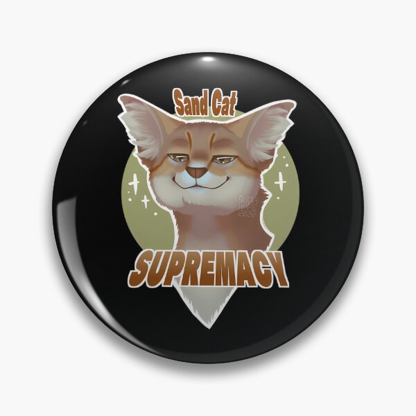 Item preview, Smirking Feline Portrait With Big Ears Inside Oval designed and sold by StickoPrints.