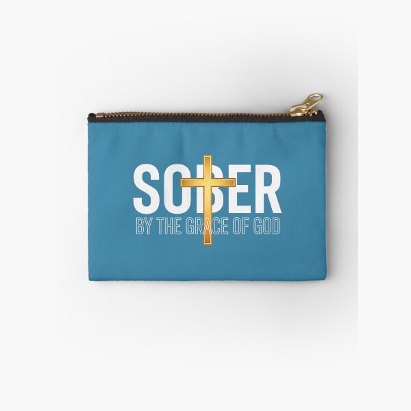 Item preview, Christian Sober By The Grace of God - Recovery Sobriety Coss designed and sold by melodycook.