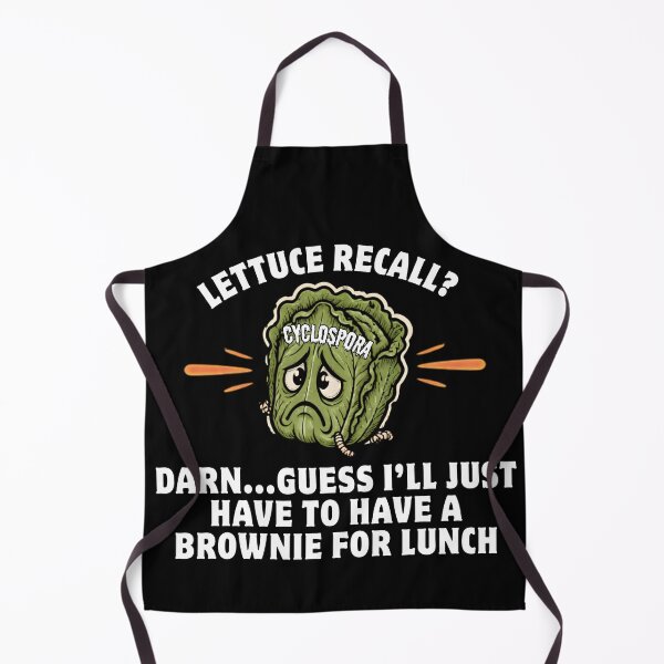 Item preview, Lettuce Recall Darn Guess I'll Have A Brownie For Lunch designed and sold by DesignsForThee.