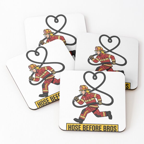 Item preview, Funny Firefighter Hose Heart Trade designed and sold by NeonNerd Studio.