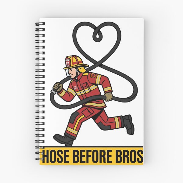 Item preview, Funny Firefighter Hose Heart Trade designed and sold by NeonNerd Studio.