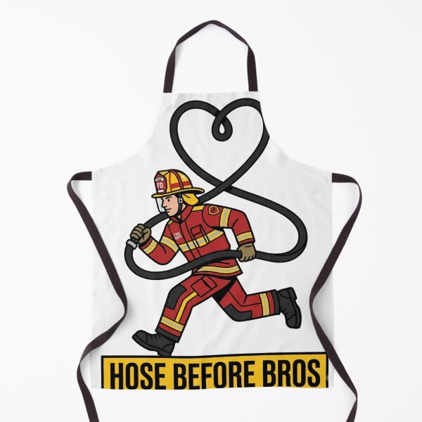Item preview, Funny Firefighter Hose Heart Trade designed and sold by NeonNerd Studio.
