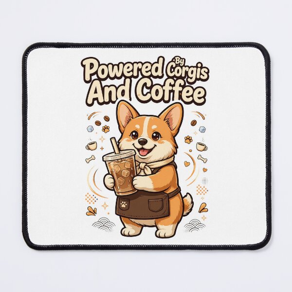 Item preview, Corgi Coffee Addict Funny Design designed and sold by Tong4130.