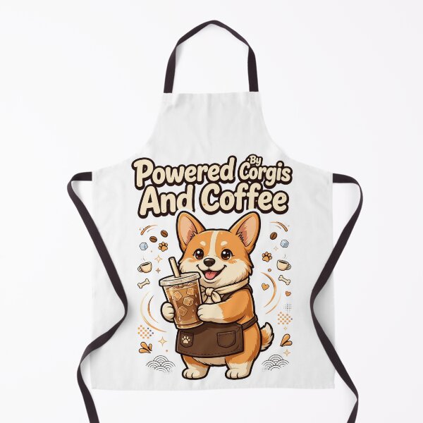 Item preview, Corgi Coffee Addict Funny Design designed and sold by Tong4130.
