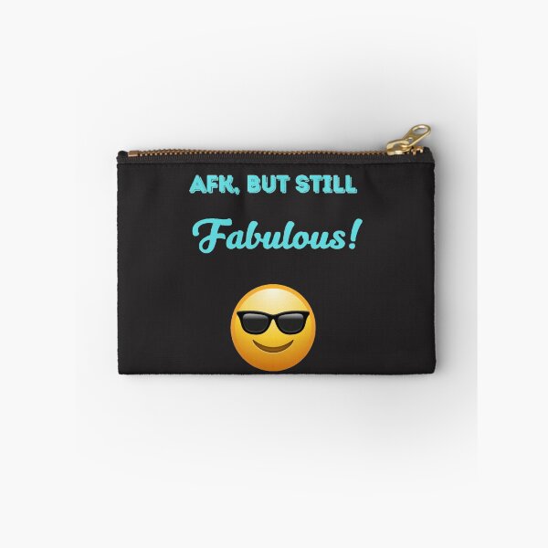 Item preview, AFK But Still Fabulous – Cool Gamer Emoji Design designed and sold by TetelestaiWeave.