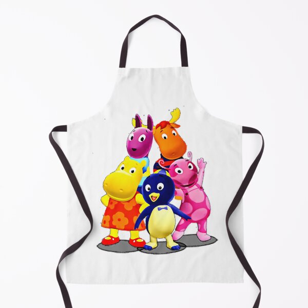 Item preview, Five Colorful Animal Friends Posing Together Cheerfully designed and sold by StickoPrints.