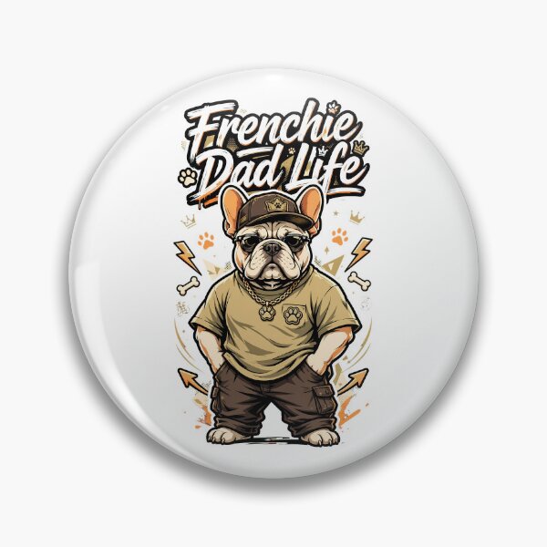 Item preview, Frenchie Dad Life Streetwear Design designed and sold by Tong4130.