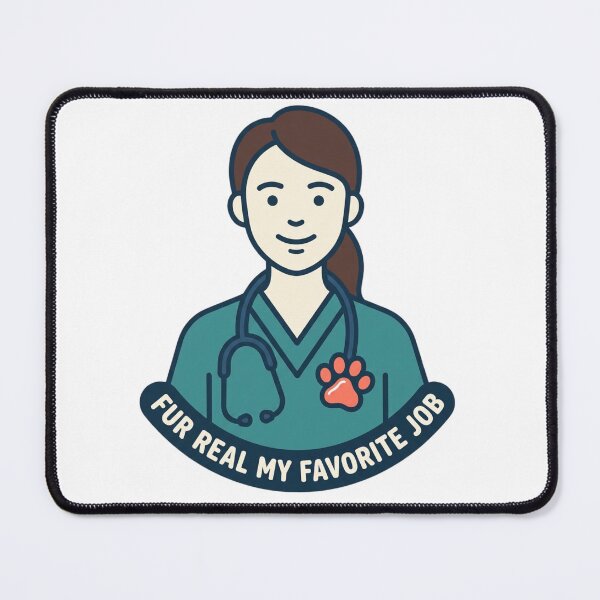 Item preview, Funny Veterinarian Paw Print Stethoscope designed and sold by NeonNerd Studio.