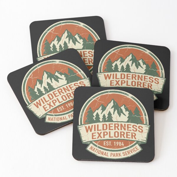 Item preview, Vintage National Park Service Hiking & Camping Emblem designed and sold by TD-series.