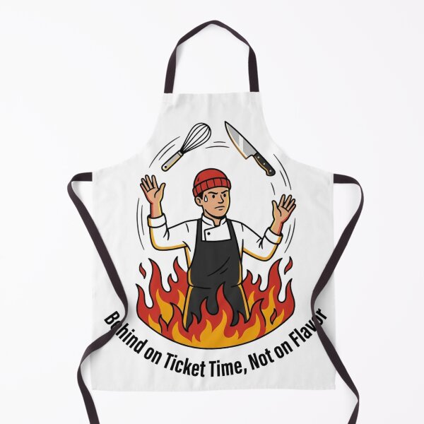 Item preview, Funny Line Cook Kitchen Chaos Chef Humor designed and sold by NeonNerd Studio.
