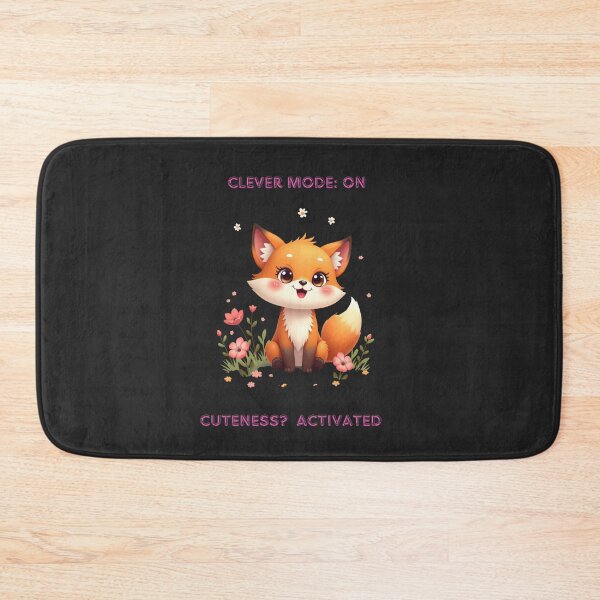 Item preview, Clever Fox – Cuteness Activated designed and sold by TetelestaiWeave.
