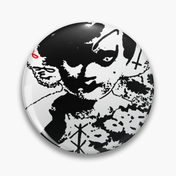 Artikelvorschau, Schwarze Silhouette mit Gesicht entworfen und verkauft von GrimMeadows.