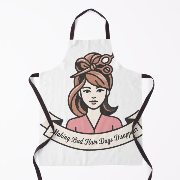 Item preview, Funny Hairstylist Scissors Bow Salon Humor Design designed and sold by NeonNerd Studio.