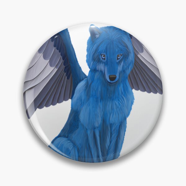 Item preview, Blue Winged Wolf designed and sold by kaymani-filax74.