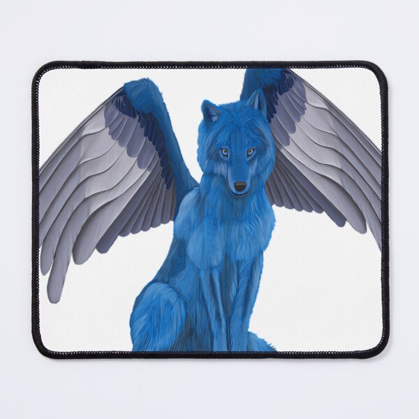 Item preview, Blue Winged Wolf designed and sold by kaymani-filax74.
