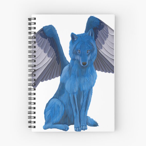 Item preview, Blue Winged Wolf designed and sold by kaymani-filax74.