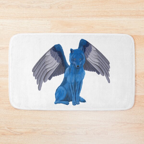 Item preview, Blue Winged Wolf designed and sold by kaymani-filax74.