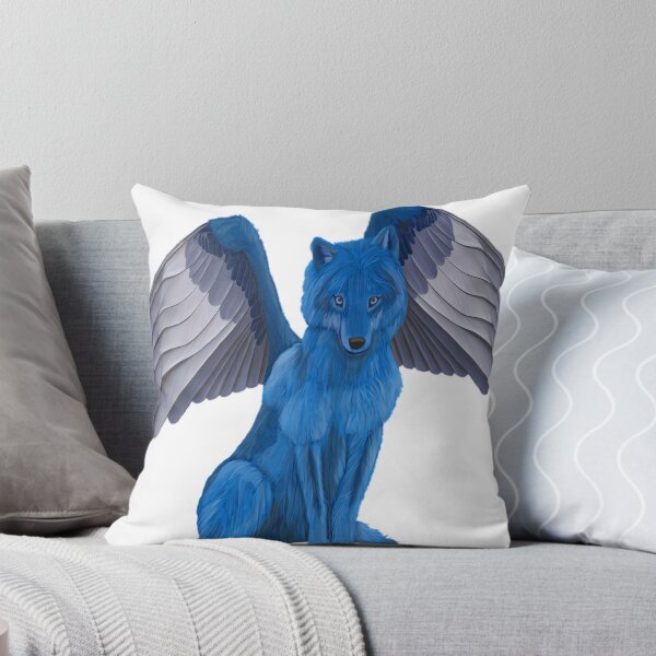 Item preview, Blue Winged Wolf designed and sold by kaymani-filax74.