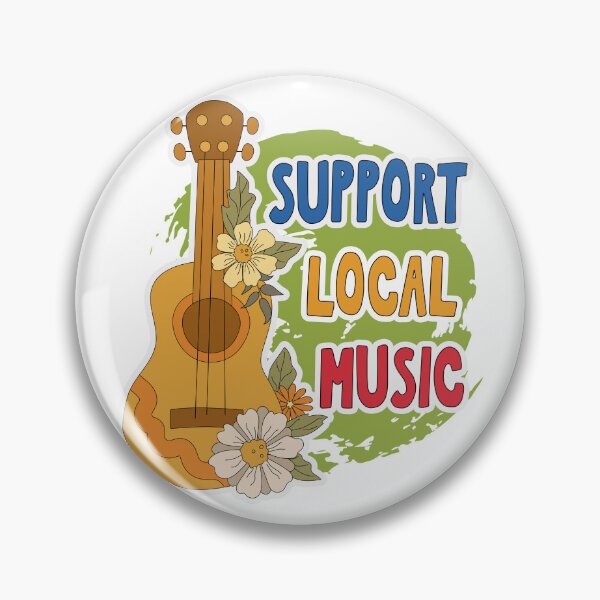Item preview, Support Local Music designed and sold by Natalia Varlamova.