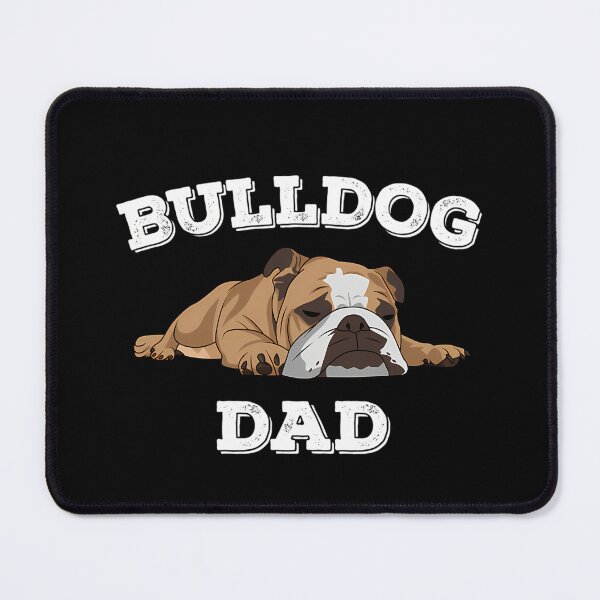 Item preview, Sleepy English Bulldog Resting Head Flat On Ground designed and sold by MyDesignsStore.