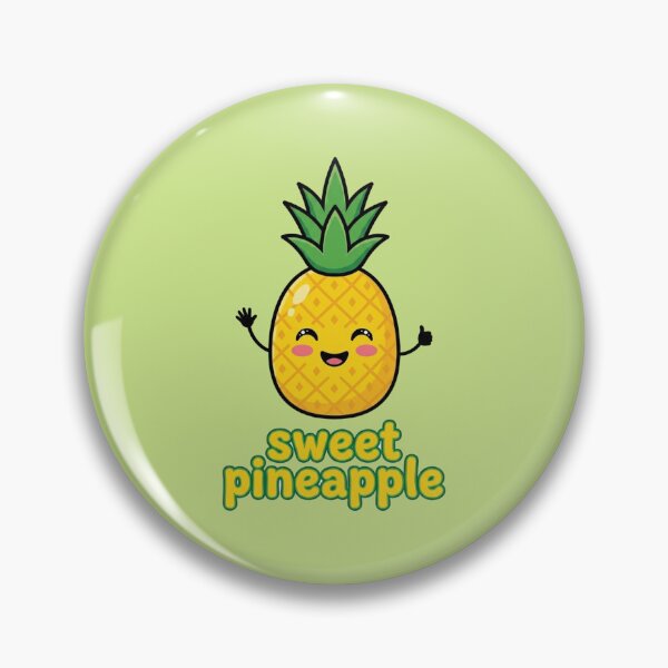Item preview, Sweet Pineapple Cute Kawaii Tropical Fruit Design – Funny Pineapple Shirt, Summer Fruit Lover Gift designed and sold by morning sun.