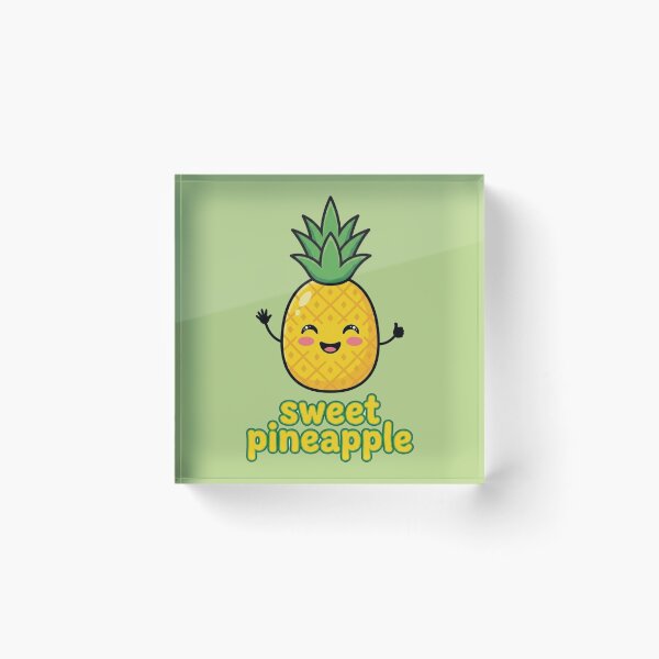Item preview, Sweet Pineapple Cute Kawaii Tropical Fruit Design – Funny Pineapple Shirt, Summer Fruit Lover Gift designed and sold by morning sun.