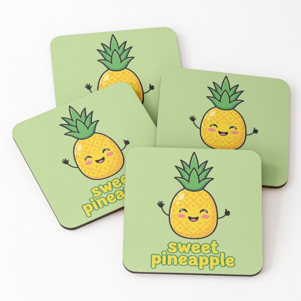 Item preview, Sweet Pineapple Cute Kawaii Tropical Fruit Design – Funny Pineapple Shirt, Summer Fruit Lover Gift designed and sold by morning sun.