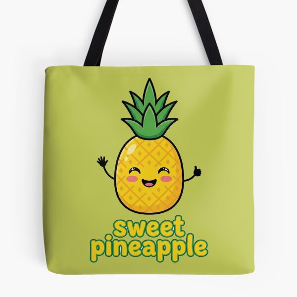 Item preview, Sweet Pineapple Cute Kawaii Tropical Fruit Design – Funny Pineapple Shirt, Summer Fruit Lover Gift designed and sold by morning sun.