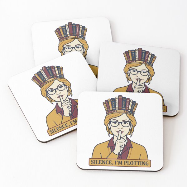 Item preview, Librarian Book Crown Shush designed and sold by NeonNerd Studio.