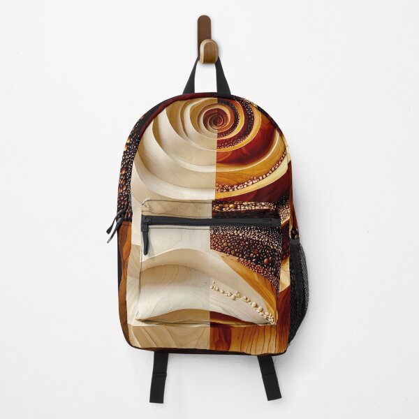 Item preview, Abstract Wood Spiral Contrast designed and sold by Vicky Brago-Mitchell®.