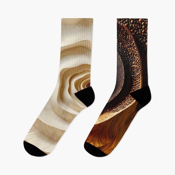 Item preview, Abstract Wood Spiral Contrast designed and sold by Vicky Brago-Mitchell®.