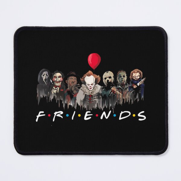 Item preview, Movie Villains Standing Together Below Red Floating Balloon designed and sold by MyDesignsStore.