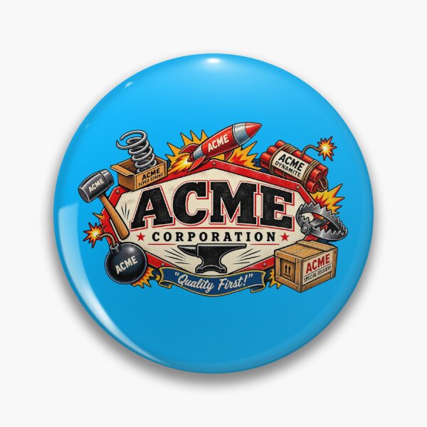 Item preview, Acme Corporation Looney Tunes Cartoon Logo version four  designed and sold by killem667.