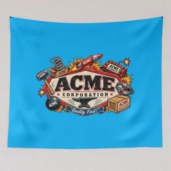 Item preview, Acme Corporation Looney Tunes Cartoon Logo version four  designed and sold by killem667.