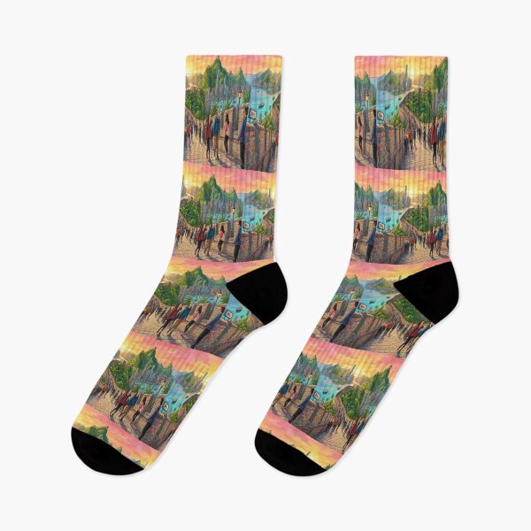 Item preview, Digital Illustration of the Great Wall of China designed and sold by JMAVILA ART.