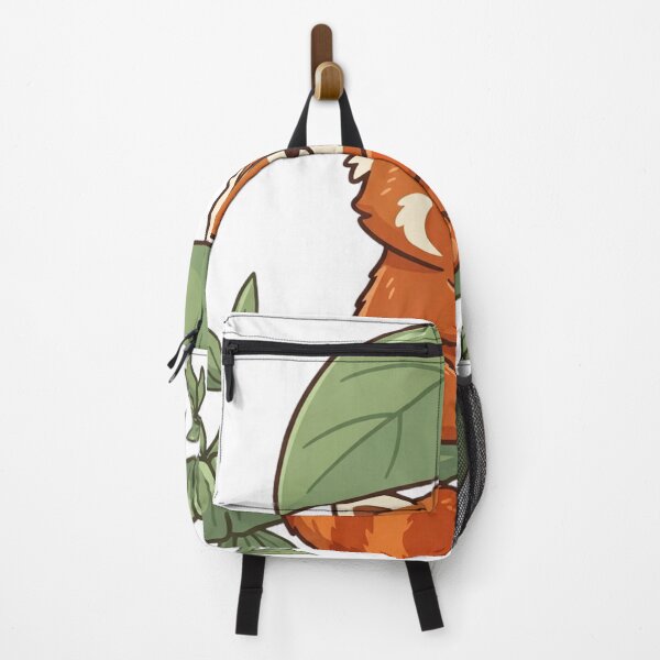 Item preview, Red Panda Leaf Umbrella Rainy Day designed and sold by NeonNerd Studio.