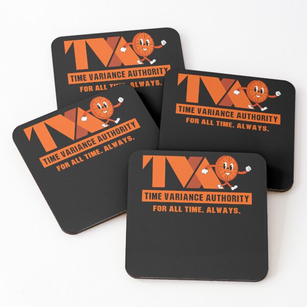 Item preview, Happy Orange Clock Mascot Running Next To Bold Lettering designed and sold by MyDesignsStore.