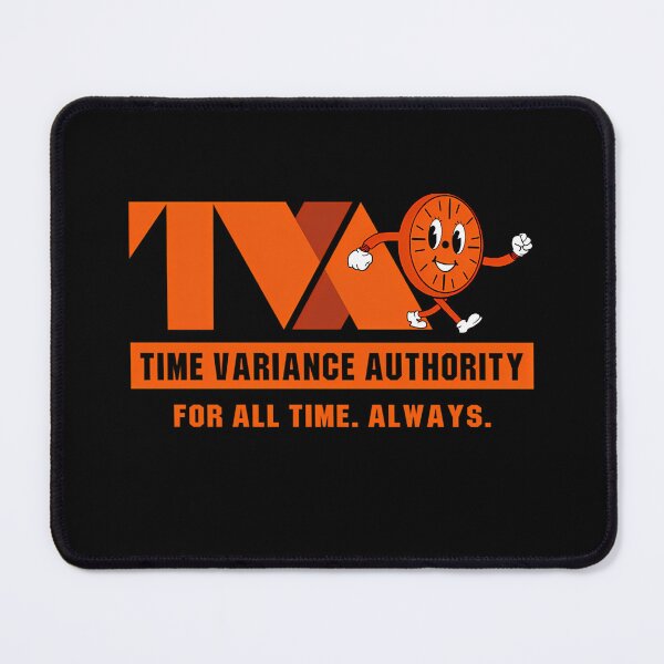 Item preview, Happy Orange Clock Mascot Running Next To Bold Lettering designed and sold by MyDesignsStore.